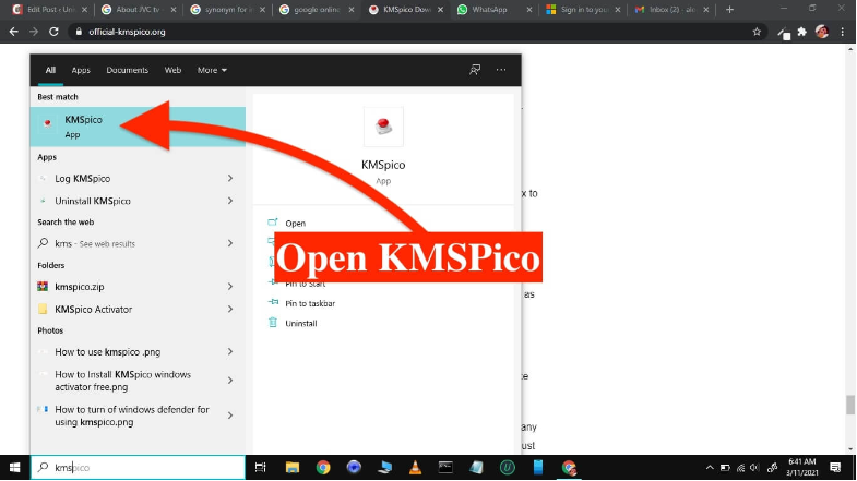 open kms